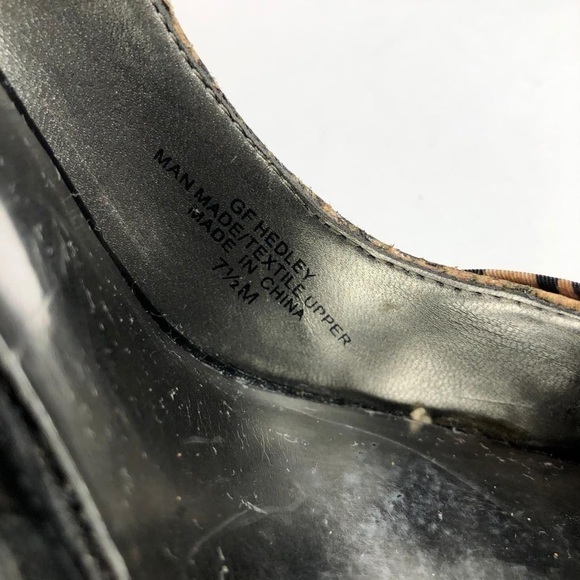 Guess Heels Animal Print Platform Shoes #7.5 - Picture 9 of 11